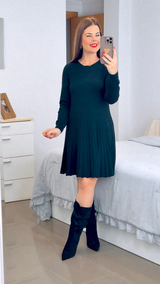 VESTIDO PUNTO EVASE
