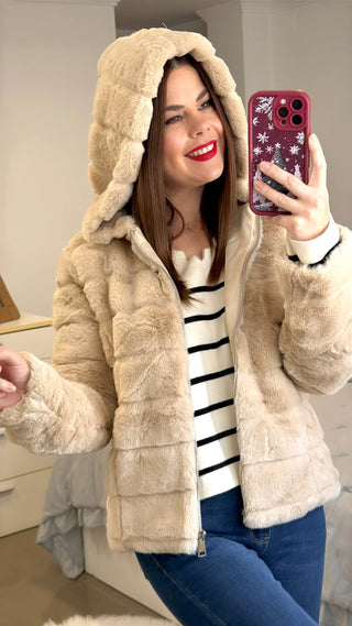 CHAQUETA MICHE BEIGE