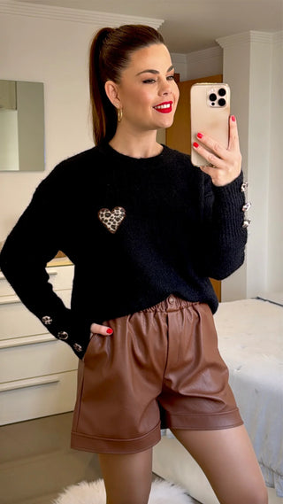 SHORT POLIPIEL ENGOMADO