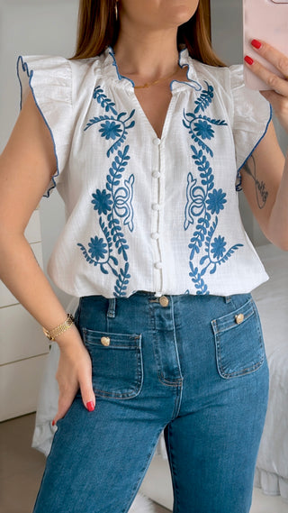CAMISA FLOBY AZUL
