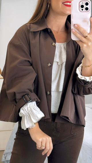GABARDINA CROP BÁSICA