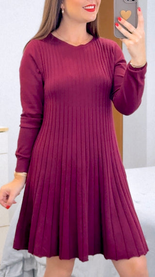 VESTIDO PUNTO EVASE