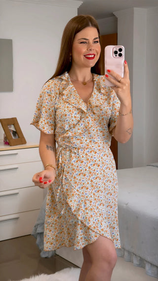 VESTIDO PAREO FLORAL