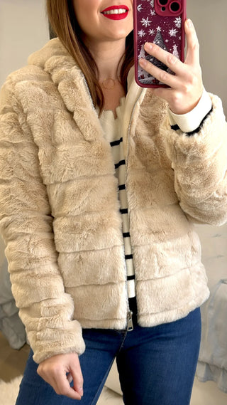CHAQUETA MICHE BEIGE