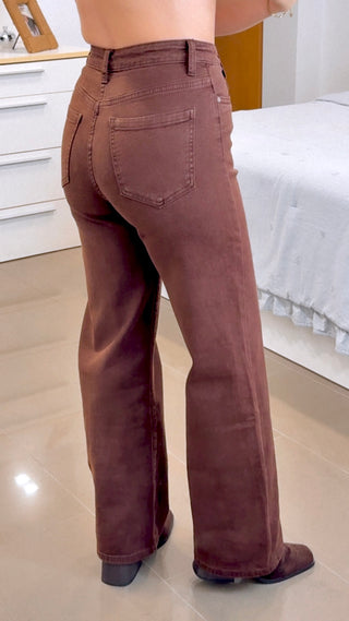 PANTALÓN FAMA MARRÓN