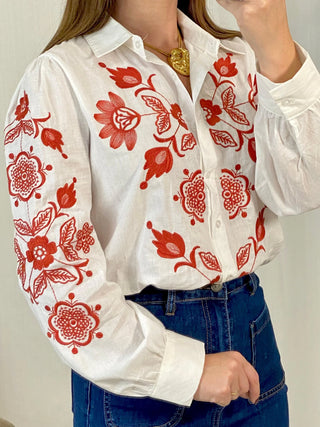 CAMISA BORDADA LISS