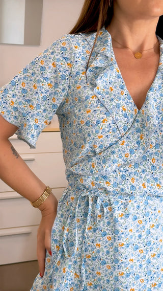 VESTIDO PAREO FLORAL