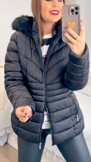 CHAQUETA FABIOLA NEGRA