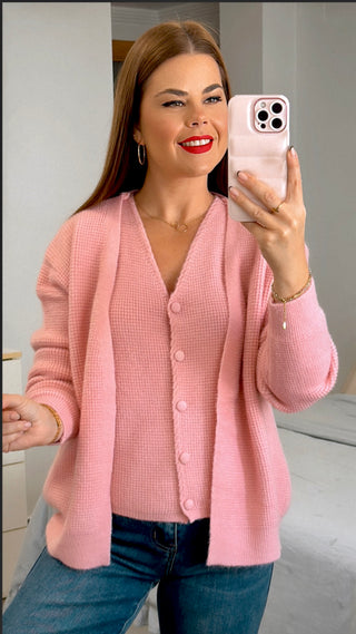 CONJUNTO CHALECO + REBECA