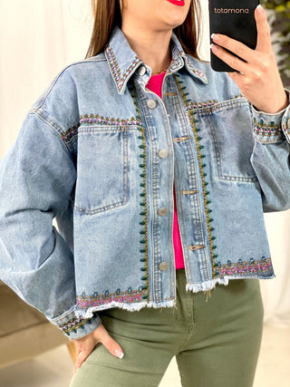 Compra online CHAQUETA ÉTNICA DENIM - Totamona