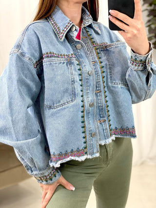 Compra online CHAQUETA ÉTNICA DENIM - Totamona