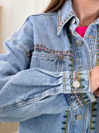 Compra online CHAQUETA ÉTNICA DENIM - Totamona