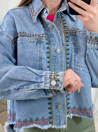 Compra online CHAQUETA ÉTNICA DENIM - Totamona