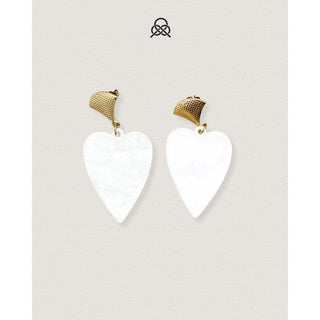 Compra online PENDIENTE CORAZON NACAR - Totamona
