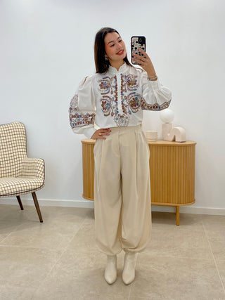 PANTALÓN BALLON ENGOMADO