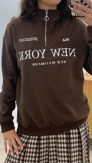 SUDADERA NEW DESTINATION