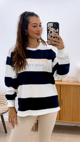 CAMISETA BROOKLYN RAYAS
