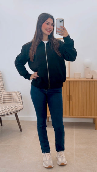 SWEAT-SHIRT À FERMETURE ÉCLAIR