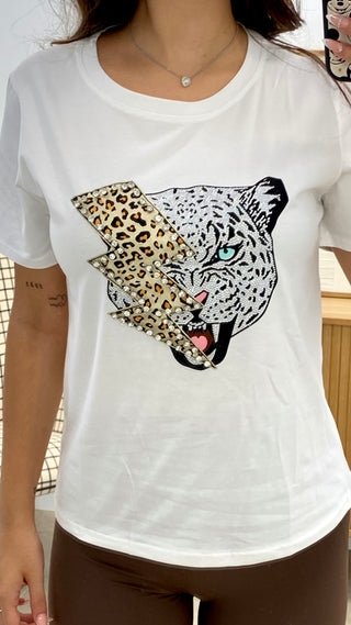 CAMISETA TIGRE BRILLO