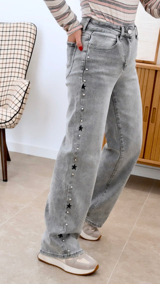 PANTALÓN TACHAS Y ESTRELLAS