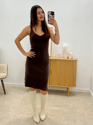 CONJUNTO VESTIDO + JERSEY CORA