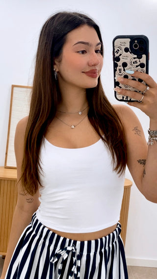 THIN STRAPPED TOP
