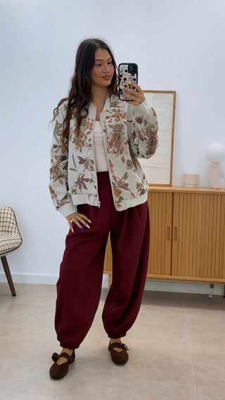 PANTALÓN PINZAS BOMBACHO