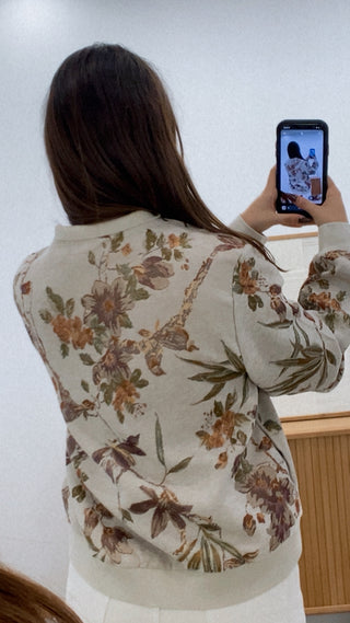 BOMBER ESTAMPADA FLORAL