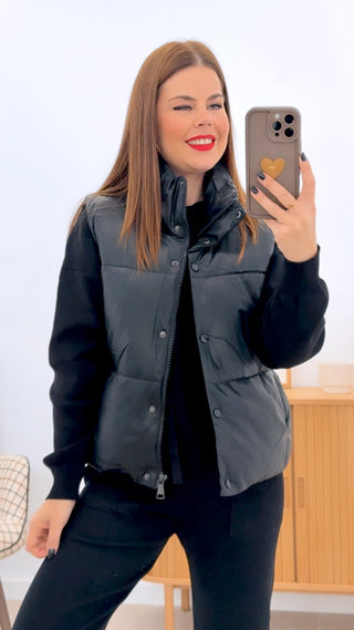 CHALECO ACOLCHADO POLIPIEL