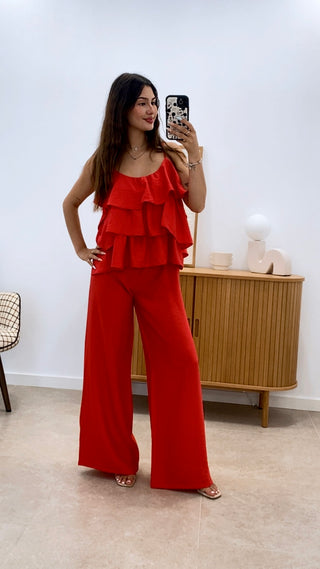 CONJUNTO CAMISETA TIRANTE + PANTALÓN VOLARE