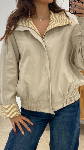 CHAQUETA FORRO LÍNEAS