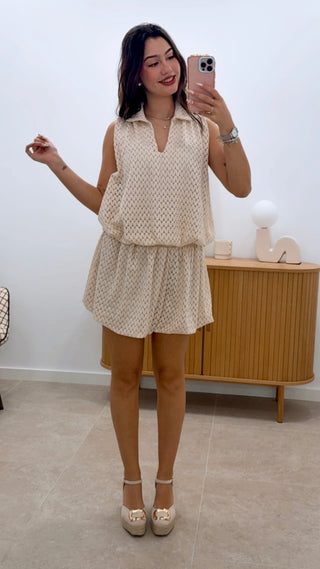 CONJUNTO CORTO CALADO