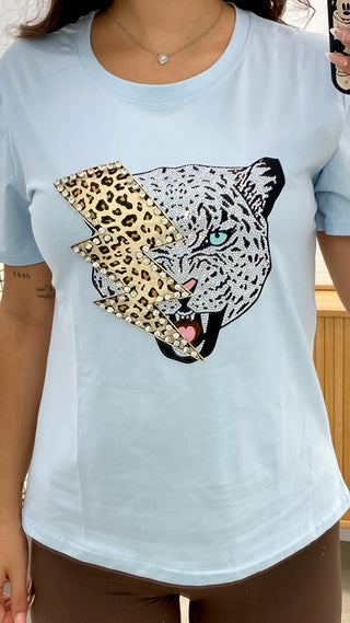 CAMISETA TIGRE BRILLO