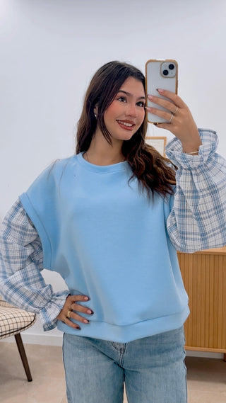 SWEAT-SHIRT À MANCHES VIGHANS