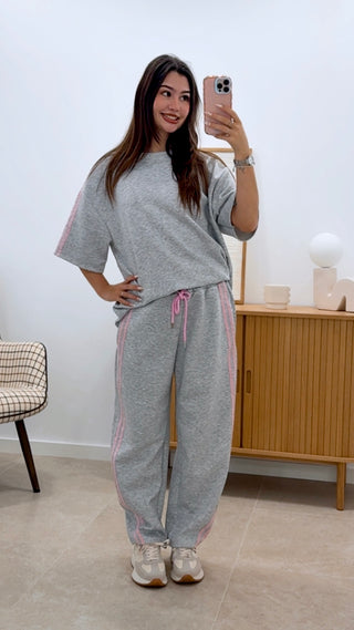 CHANDAL MANGA CORTA LÍNEAS