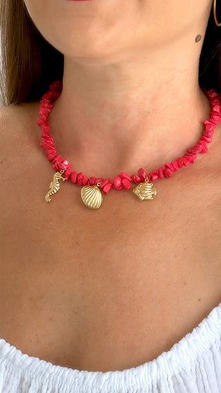 COLLAR MARPI ROJO