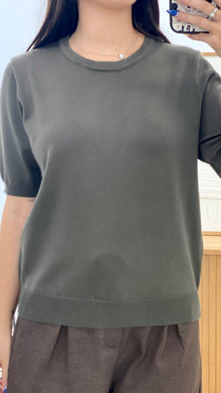 CAMISETA MANGA CORTA PUNTO