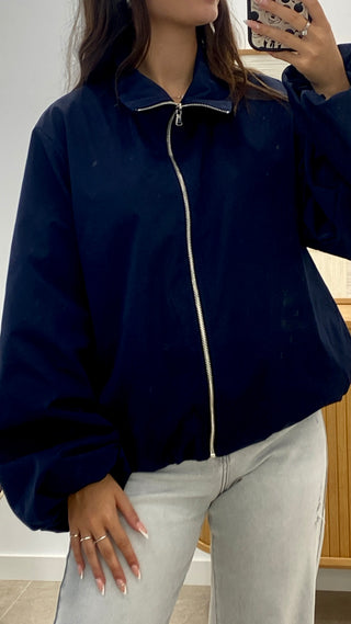 CHAQUETA CREMALLERA BOMBACHA