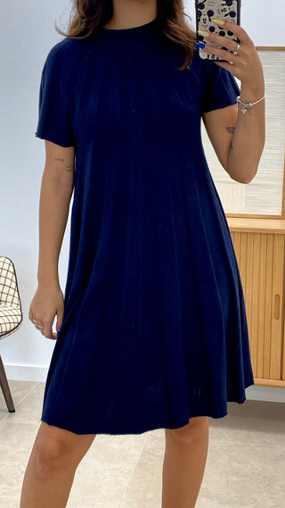 VESTIDO PUNTO MANGA CORTA