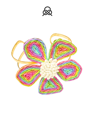 BRAZALETE FLOR COLORES