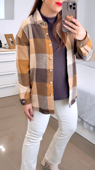 CAMISA FRANELA CUADRADY