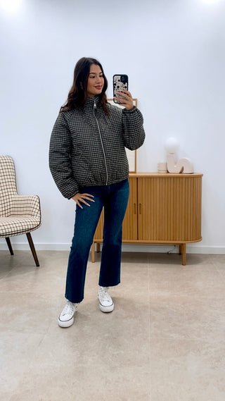 CHAQUETA ACOLCHADA CREMALLERA
