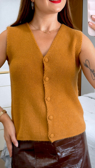 CONJUNTO CHALECO + REBECA
