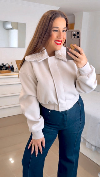 BOMBER CUELLO PELO