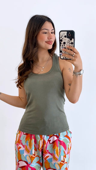 CAMISETA BÁSICA TIRANTE