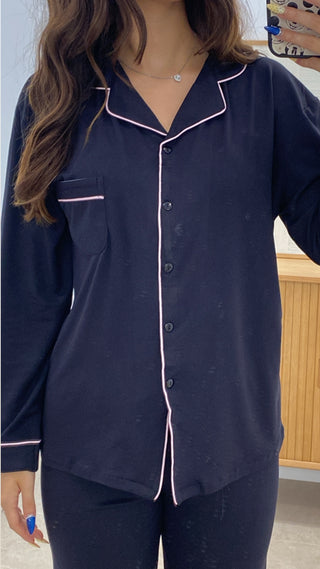 PIJAMA CAMISA + PANTALÓN LARGO