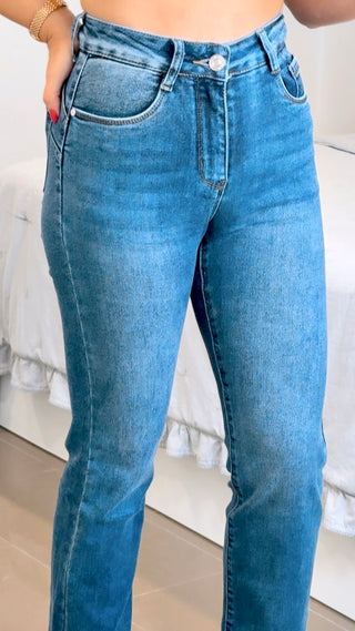 PANTALÓN FAJA DENIM