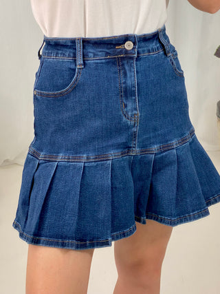 FALDA DENIM VOLADOS