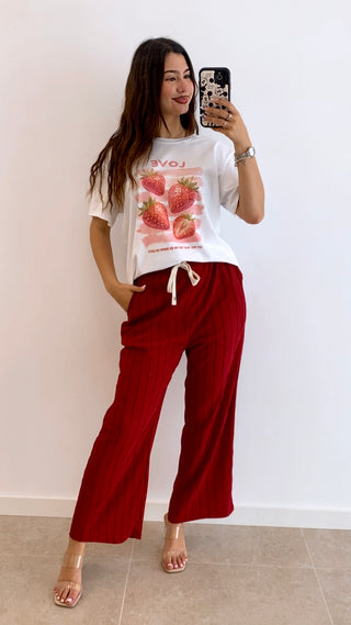PANTALÓN RAYAS CORDÓN