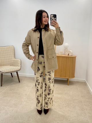 GABARDINA CUELLO POLIPIEL